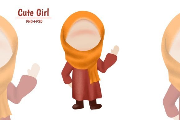 Download Cute Little Muslim Girl - Premium Resources