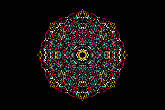 Download Mandala Pattern Complicated Pinky Blue - Complicated Collection