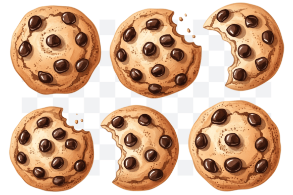 Download Chocolate Chip Cookies PNG Clipart - Chocolate Collection